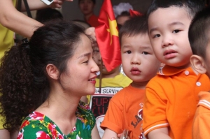Cảm xúc ngày khai trường