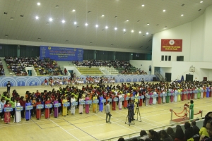 Ngày hội văn hóa thể thao cán bộ giáo viên nhân viên ngành giáo dục đào tạo quận Hoàng Mai năm học 2017-2018