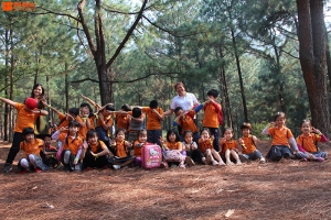 Học sinh khối 2 tham quan tại khu du lịch Thiên Phú Lâm - Sóc Sơn