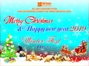 Lễ hội mùa Đông, sinh nhật trường TH QT Thăng Long và đón năm mới 2019