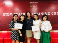 Tập huấn phương pháp giáo dục STEM – Dạy học theo dự án tại trường Mầm non Thăng Long Tập huấn phương pháp giáo dục STEM – Dạy học theo dự án tại trường Mầm non Thăng Long
