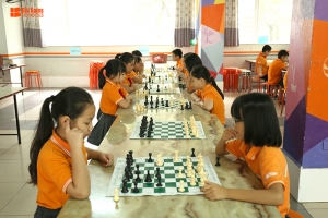 Giải thi đấu cờ vua cấp trường - khối Tiểu học
