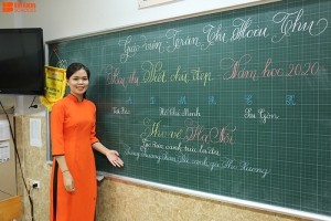 Cuộc thi Viết chữ đẹp giáo viên chào mừng ngày Nhà giáo Việt Nam 20/11 năm học 2020 - 2021