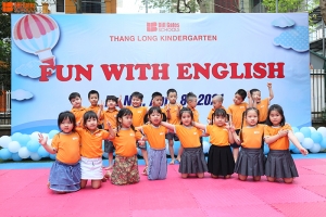 Hội vui tiếng Anh - Fun with English năm học 2020 - 2021 của các bạn học sinh Mầm non