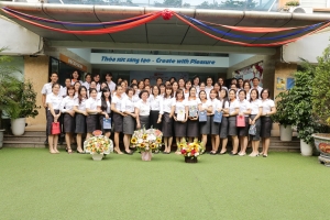 Công đoàn Trường Tiểu học QT Thăng Long tổ chức chào mừng 20/10 cho CBGVNV năm học 2023-2024