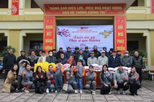 Chương trình Chia sẻ Yêu thương Xuân Giáp Thìn tại Hội nạn nhân chất độc da cam/dioxin xã Thanh Mai - Thanh Oai - Hà Nội 