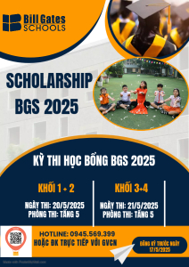 KẾ HOẠCH Tổ chức thi học bổng BGS năm học 2025-2026