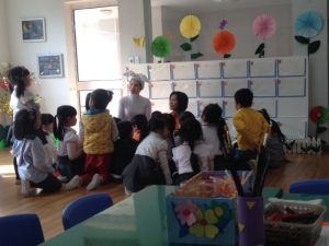 Mầm non Thăng Long tham gia thi Giáo viên dạy giỏi cấp Quận