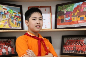 Học sinh Nguyễn Hoàng An đã đạt Huy chương Vàng cấp Quốc gia