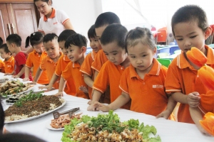 TIỆC BUFFET LẦN 1 - TRƯỜNG MẦM NON THĂNG LONG 