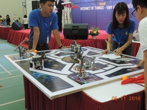 CHÚC MỪNG BẠN TRẦN ANH TUẤN ĐẠT GIẢI KHUYẾN KHÍCH CUỘC THI ROBOTHON 2016