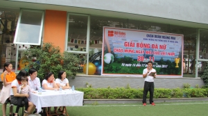 GIẢI BÓNG ĐÁ NỮ CHÀO MỪNG  NGÀY NHÀ GIÁO VIỆT NAM 20/11