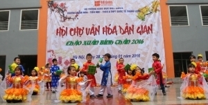 Hội chợ văn hóa dân gian chào xuân Mậu Tuất 2018