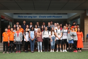 GIAO LƯU CÙNG ĐOÀN GIÁO DỤC ĐẾN TỪ  TRƯỜNG FREYBERG – NEW ZEALAND 