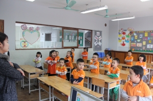 Chuẩn bị cho trẻ tâm thế vào lớp Một