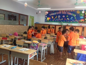 Cùng luyện nói Tiếng Anh với học sinh lớp 4A3