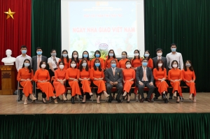 Ngày hội thắm tình thầy trò chào mừng ngày 20 tháng 11  năm học 2021-2022