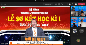 Lễ sơ kết học kì I năm học 2021-2022