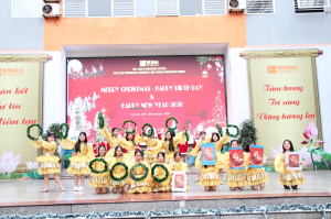 Hệ thống Giáo dục Bill Gates đón Giáng sinh - Chào năm mới 2026 và sinh nhật Trường Tiểu học QT Thăng Long!