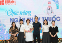 CHÚC MỪNG NGÀY THẦY THUỐC VIỆT NAM 27/2  TRI ÂN 'THIÊN THẦN ÁO TRẮNG' NƠI MÁI TRƯỜNG TIỂU HỌC QUỐC TẾ THĂNG LONG