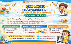 KHAI GIẢNG CLB HÀNH TRANG VÀO LỚP 1 KHÓA 1 NĂM HỌC 2026-2027
