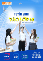 THÔNG BÁO TUYỂN SINH VÀO LỚP 10  NĂM HỌC 2026 - 2027