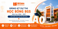  Tổ chức thi học bổng BGS năm học 2026-2027