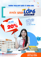 THÔNG BÁO TUYỂN SINH VÀO LỚP 6 NĂM HỌC 2026 - 2027